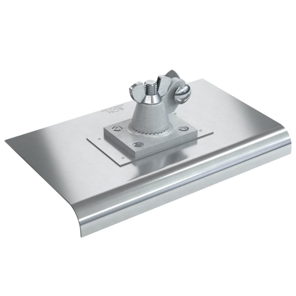 Walk Edger, Stainless Steel All Angle 10" X 6", 3/4" Radius 1" Lip